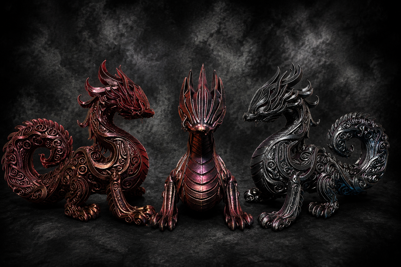 Dragon - Multi Color
