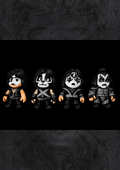 Detroit Rockers - KISS 3” flexi’s!