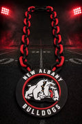 New Albany Bulldogs Spinner Hype Necklace