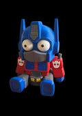 Goofy Eyes - Optimus Prime