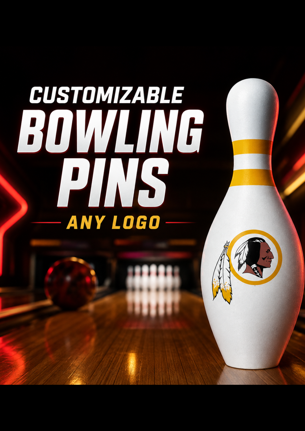 Bowling Pins - Customizable
