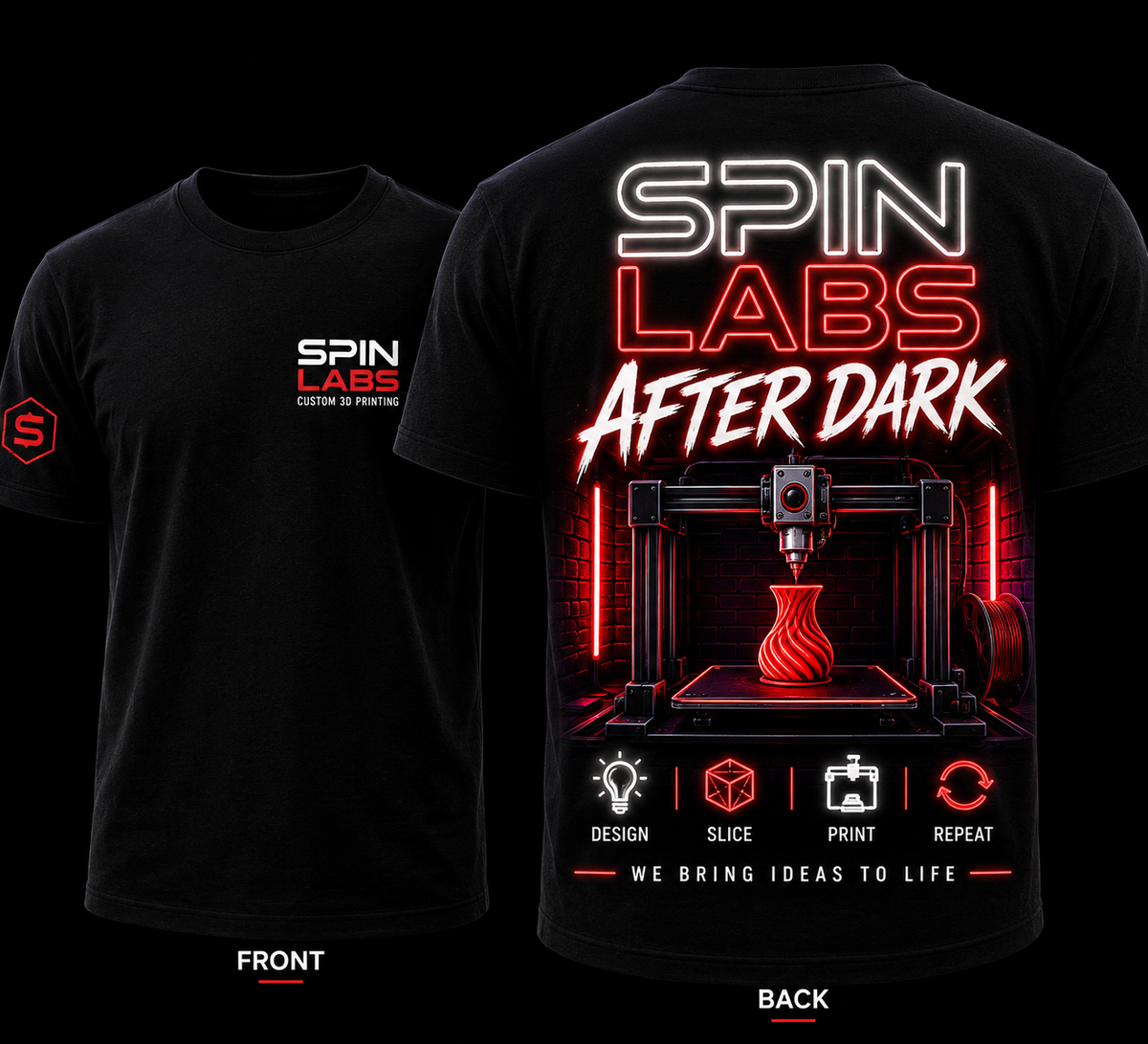 Spin Labs - After Dark T- Shirt