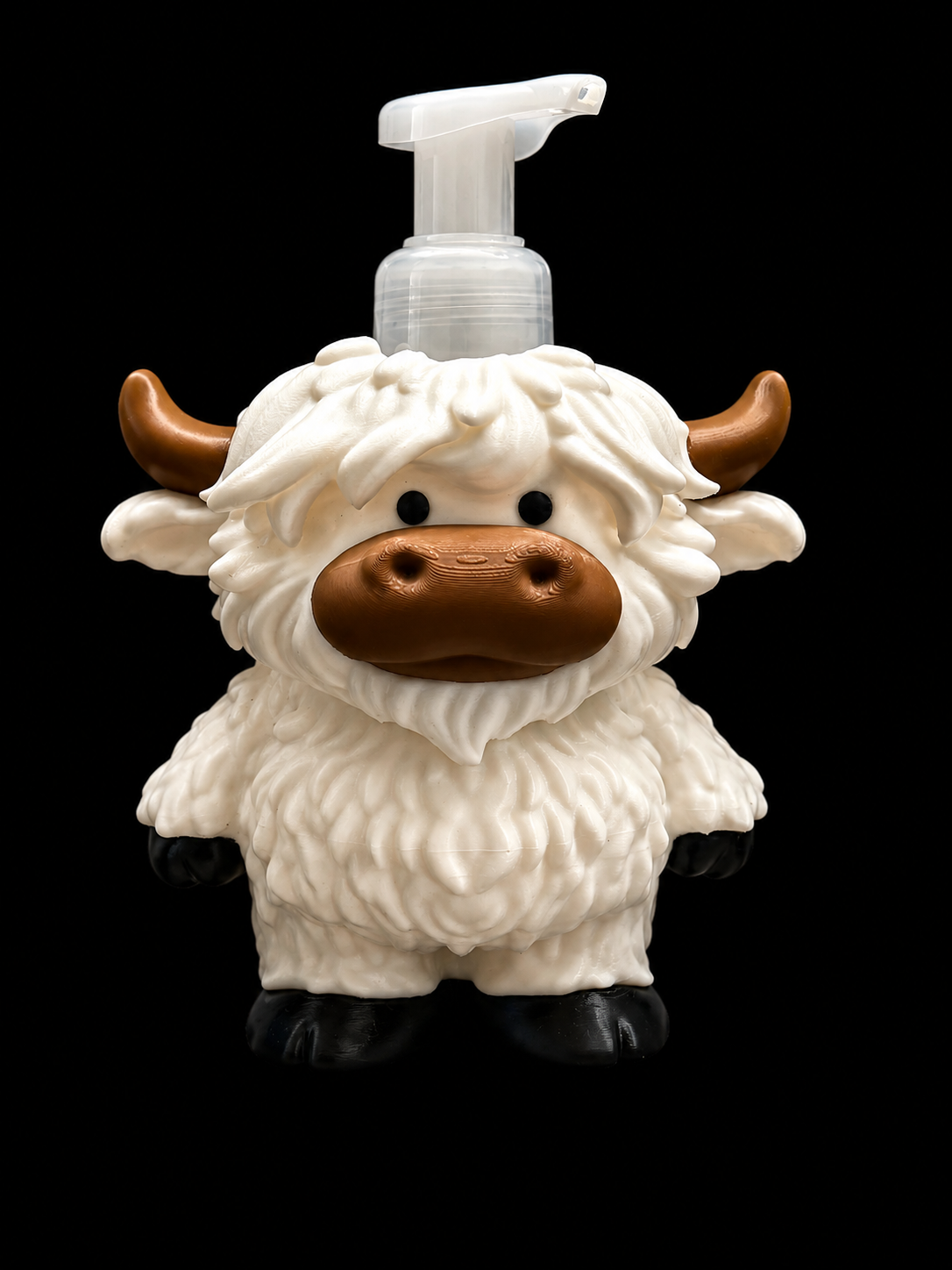 Highland Cow Bath & Body Soap Dispenser cover