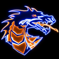 Silver Creek Dragons Lit up box!