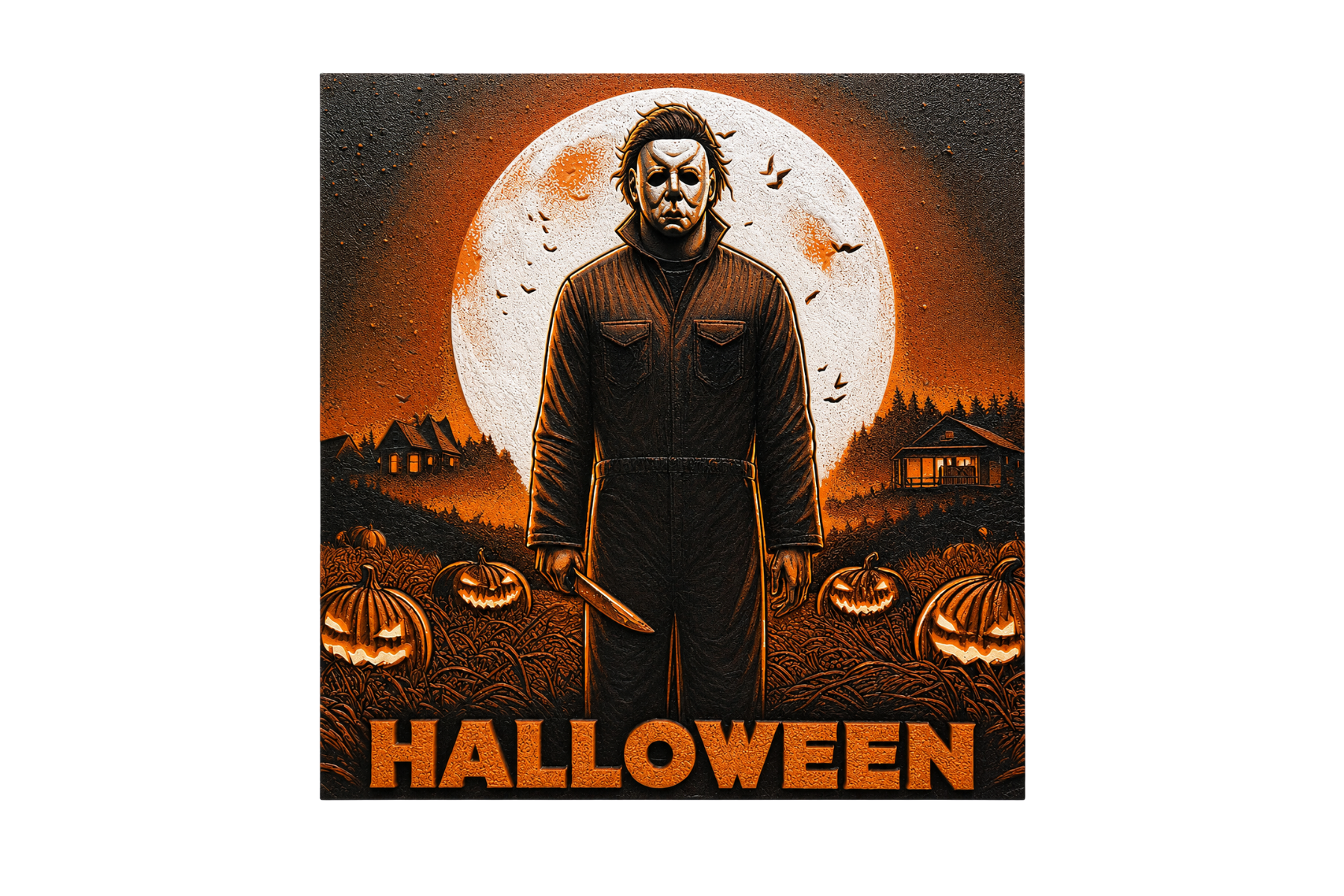 Halloween Hueforge 8x10