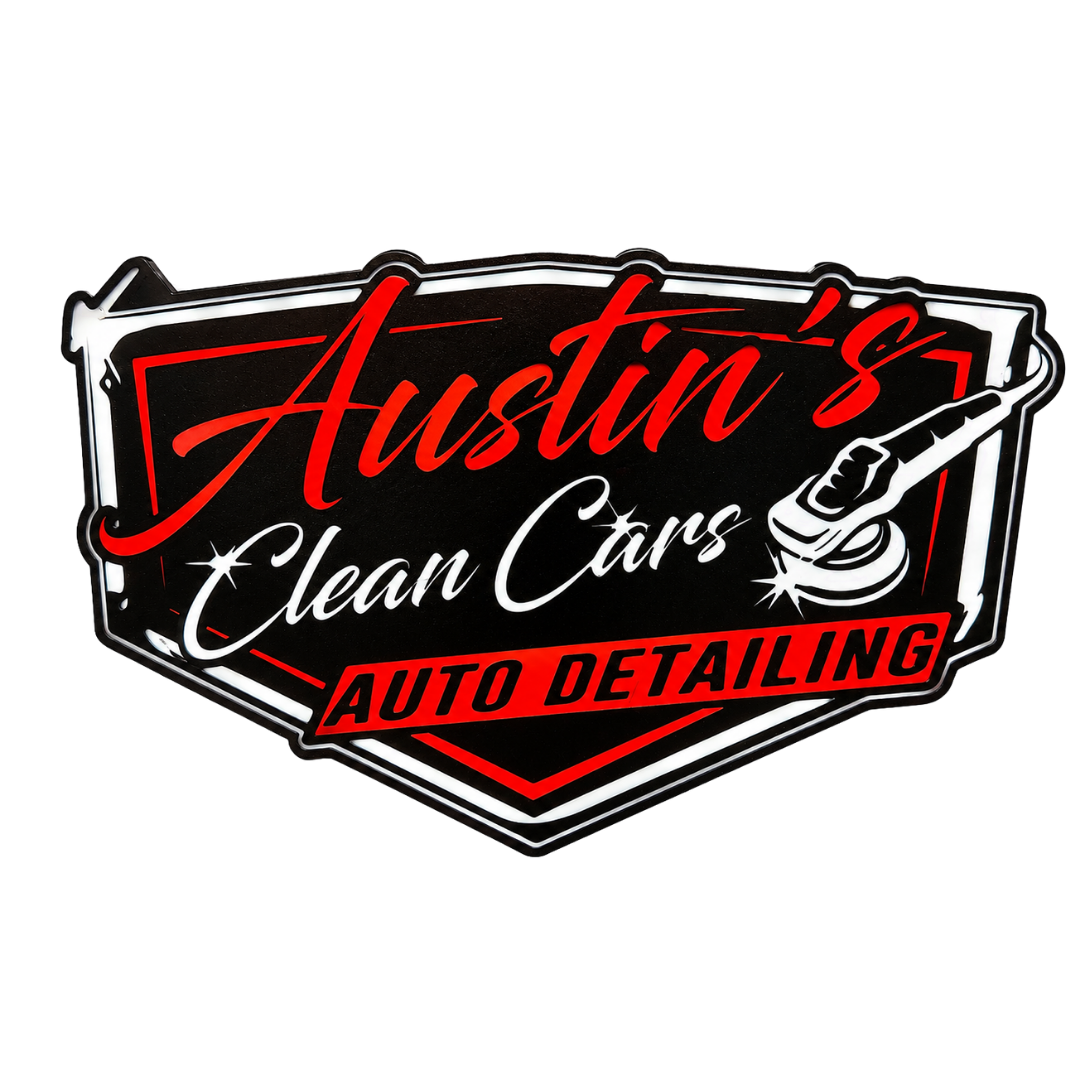Austin’s Clean Cars Light Up Sign
